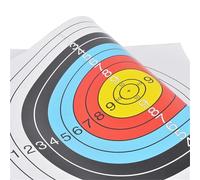 20pcs Profession Archery Targets Paper Face Bow Arrow Gauge Target Traditional Per L'allenamento Al Tiro