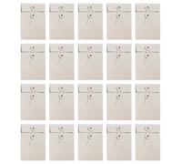 20pcs Progetto File Borse Organizzatori Per Ufficio Cartella Brochure Bag Buste Con Stringa Documento Blocco Documento Organizzatori
