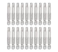20pcs punta cacciavite PH3 Phillips 1/4\" esagono 2\" lunga 0.24\" per magnetic