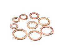 20pcs rondelle di distanziatore di tenuta in rame guarnizione solida per la rondella della barca anello di tenuta piatta,M14x20x1.5 MM