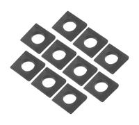 20pcs Rondelle Quadrate M10 Sp 2-5.1mm per Auto Nere