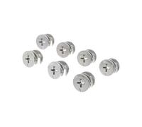 20PCS Ruota Eccentrica Tre Un Connettore Dado Mobili Cassetto Vite Di Bloccaggio Fissaggio Montaggio Raccordi Guardaroba 15mm(15x11.4)