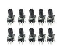 20PCS RV09 Verticale 12.5mm Albero 1M 1K 20K 500K 0932 3pin Potenziometro Sigillo Kit Resistenza Regolabile(1kR)
