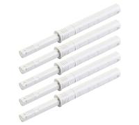 20PCS Serranda Buffer Morbido Silenzioso Chiudi Invisibile Porta Dell'armadio Da Cucina Arresto Del Cassetto Raccordi for Mobili Per Porta(WHITE)