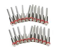 20pcs/set Da 2,35/3,0 Mm/supporto Per Mandrino A Vite In Acciaio Porta Taglierina Per Gli Accessori Rotanti Mandrel DISC,Mix Da 20 Pezzi