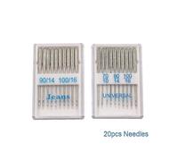 20pcs Sewing Machine Needles 4 Sizes Jeans Universal Regular Point Sewing Needle for Home Sewing Machine Supplies