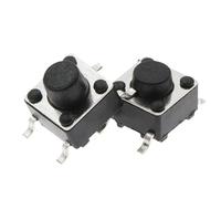 20PCS SMD Interruttore 6 * 6 * 4.3mm 5/6/7/8/9/10/11/12/13/14/17 6X6 4Pin Tattile Tatto Push Button Micro Interruttore Interruttori auto-reset(6x6x6mm)