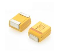 20pcs/SMD Tantalum capacitor 106C 16V 10uF B type 3528 1210 Yellow Polar Bile capacitor NWPNLXEA
