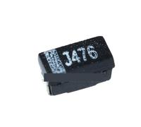 20PCS SMD tantalum capacitors 6V 47UF 6.3V A J476 black capacitance MQXFCZUX