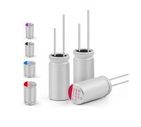 20PCS Solid Capacitor Motherboard 2.5V 3V 4V 6.3V 10V 16V 100UF 270UF 470UF 560UF 100UF 1000UF Graphics Card Solid Capacitors AUOQKQUT(16V3300UF 10x22)