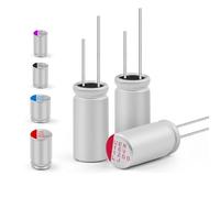 20PCS Solid Capacitor Motherboard 2.5V 3V 4V 6.3V 10V 16V 100UF 270UF 470UF 560UF 100UF 1000UF Graphics Card Solid Capacitors AUOQKQUT(16V1200UF 8x14)