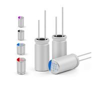 20PCS Solid Capacitor Motherboard 25V 35V 50V 63V 100V 160V 100UF 270UF 470UF 560UF 100UF 1000UF Graphics Card Solid Capacitors CZAOINCU(35V100UF 8x5)