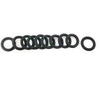 20pcs Spessore 3mm Nero O Ring di Tenuta NBR Oil Resistant O-Ring guarnizioni di Tenuta 10/11/12/13/14/15/16/17/18/19 / 20mm OD O Tipo Anello (Taglia : 15x9x3mm)