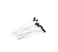 20pcs Thermistor Thermal Resistor MF52 NTC-MF52-103/3435 10K ohm R 103 3435 B Value 1% Thermal Resistor Temperature Sensor NWPNLXEA