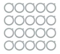 20Pcs Vetro Jar Guarnizioni di Ricambio Silicone Guarnizioni di Tenuta Anelli di Tenuta Per Il Coperchio Del Vaso Per La Conservazione Vasetti Anelli di Tenuta Di Vetro Per La Conservazione