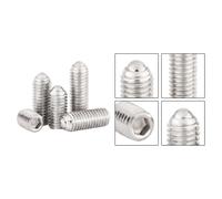 20PCS Viti a stantuffo a sfera 304 SS a molla controllo pressione regolabile