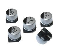 20PCS Volume 6.3 * 5.4MM SMD Aluminum Electrolytic Capacitor 35V33UF Capacitance Meters