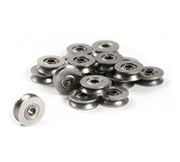 20Pcs Wire Line Track V Groove puleggia guida a sfera cuscinetti ruota ,3124 mm