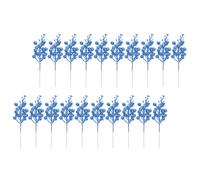 20pcs Xmas Glitter Artificiale Finta Gambi Albero Di Natale