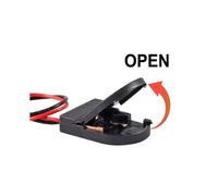 20pezzi Supporto per Batteria Cella A Moneta, 1 X Supporto per Batteria CR2032 da 3V, Supporto per Batteria A Bottone con Interruttore Off A Filo B