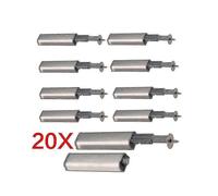 20ps Cabinet Door Stopper Catches Less Steel Push To Open Touch Damper Silent Soft S Closer Ware