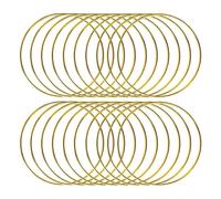 20Pz Anelli Dream Catcher In Metallo Per Artigianato Cerchi Creazioni Macramè