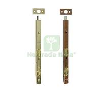 20PZ CATENACCI A LEVA FRONTALE DA INCASSO MM.250X16 OTTONATO VERNICIATO (D.0032:
