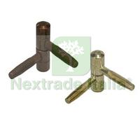 20PZ CERNIERE ANUBA NORMALI IN ACCIAIO Ø MM.11 MOD.119 (B.00119.11.02) BRONZATO: