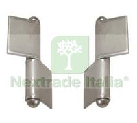 20PZ CERNIERE FISCE ALA MEDIA ART.240 MM. 60X56 DX: