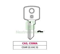 20PZ CHIAVE OTTONE CIS4R (G. VAC 0) CAS CISMA: