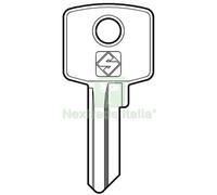 20PZ CHIAVE PIATTA CAS CIS2 SILCA OTTONE NICHELATO: