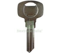 20PZ CHIAVE PIATTA YALE 1008 DX 5 PERNI ORIGINALE OTTONE NICHELATO: