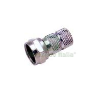 20PZ CONNETTORE PER CAVO SATELLITARE Ø MM.6,2 "F RG 59" :