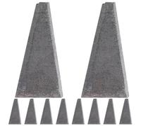 20Pz Cunei Metallo Per Robusti in Acciaio