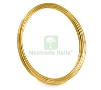 20PZ FILO DI OTTONE COTTO Ï FILO MM.0,6 MT.20: