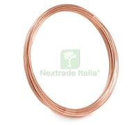 20PZ FILO DI RAME COTTO Ï FILO MM.1,0 MT.7: