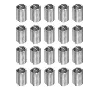 20pz Filo Inserti M12 x 1.75 2.5D 30mm 304 Inox Acciaio Filettato Manicotto