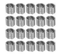 20pz Filo Inserti M16 x 2 1.5D 24mm 304 Inox Acciaio Filettato Manicotto