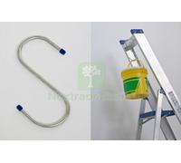 20PZ GANCIO ZINCATO A "S" MM.170X120 ART.4090: