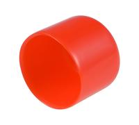 20pz Gomma Estremità Cappucci 33mm ID Vite Filettatura Protezioni Rosso