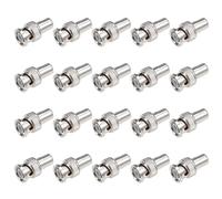 20pz Lega BNC Maschio a RCA Femmina Adattatore Dritto Connettore