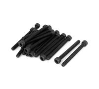 20pz M6x60mm 12,9 lega nero in acciaio Viti ad esagono incassato viti