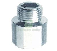 20PZ MANICOTTO RIDOTTO MF ACCIAIO ZINCATO 246Z OTER 3 8MX1 2F + MM 15: