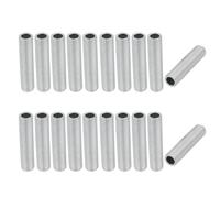 20pz metriche M8 1mm passo filo zincato ugello tubo pezzi lampada 35mm lunghezza