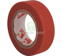 20PZ NASTRO PVC ISOLANTE SCAPA ROSSO MM 15 ML 10: