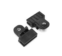 20pz Nero Vetro Finestra Supporto per Canale Graffe Supporto 40 X 5mm Asola