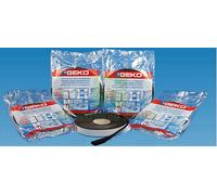 20PZ PARAFREDDO PROFILO IMPERM. 15X5 MM DA 10 M NERO: