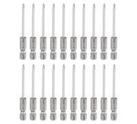 20pz PH0 Cacciavite Phillips 1/4" 3" Esag Magnetico