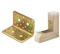 20PZ PIASTRA ANGOLARE IN ACCIAIO TROPICALIZZATO MM 100X100X100: