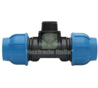 20PZ RACCORDO NYLON TEE MASCHIO 20X1 2X20 MM: